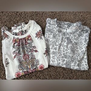 Ann Taylor LOFT Spring Blouse Top Lot Size M / MP Petite
